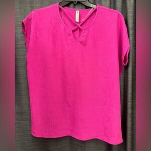 Vanilla Bay Ladies Pink Blouse NEW